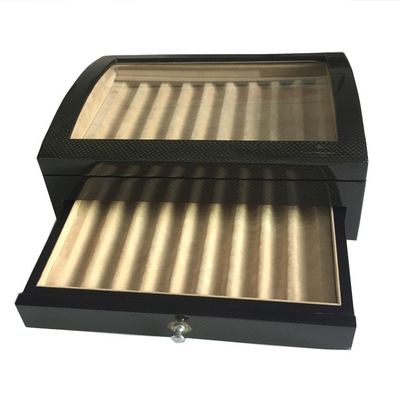 Buy 2 Layer Custom Wood Pen Box 20 Slots Durable Glossy Wooden Pen Storage Box online manufacture