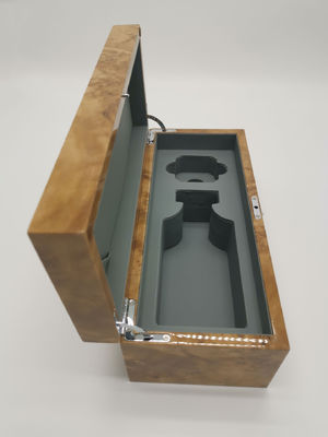 Buy Wooden Bottle Presentation Box Multi Functional With Glossy Lacquer online manufacture