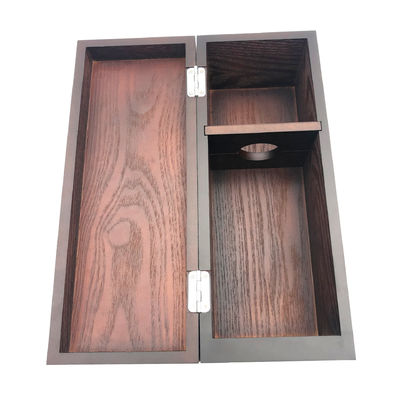 Buy Wooden Wine Bottle Boxes Sustainable Shockproof With Custom Logo online manufacture