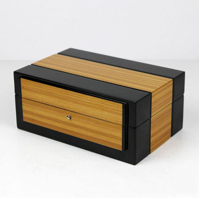 Buy Eco Friendly Solid Wood Watch Box High Gloss Finish For Storage online manufacture