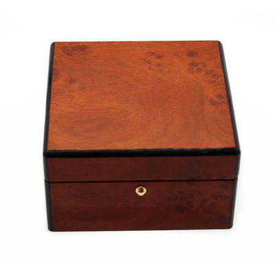 Buy Customized Solid Wood Watch Case With PU Pillow Eco Friendly Luxury Packaging online manufacture