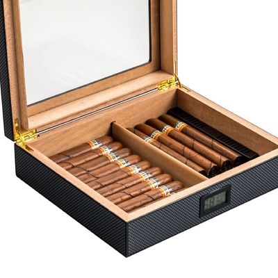 Buy Customizable Cigar Humidor Box Smart High Precision CNC for Optimal Storage online manufacture