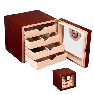 Buy Elegant Spanish Cedar Cigar Box Custom Cigar Box ISO9001 Certified For Storage online manufacture