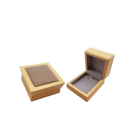 Buy Elegant Lacquer Finish Wooden Jewelry Box With Custom Inside PU Leather online manufacture