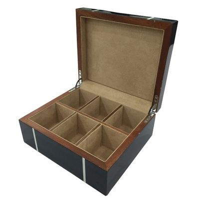 Buy High Durability Decorative Wooden Box Gift Box Organizer For Tea Packing Box online manufacture