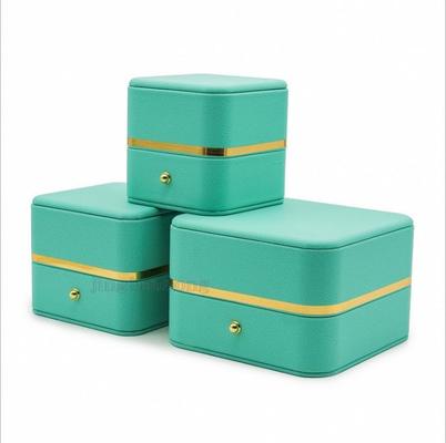 Buy Handmade High-Quality Leather Jewelry Box with Velvet Lining for Elegant Jewelry Storage online manufacture