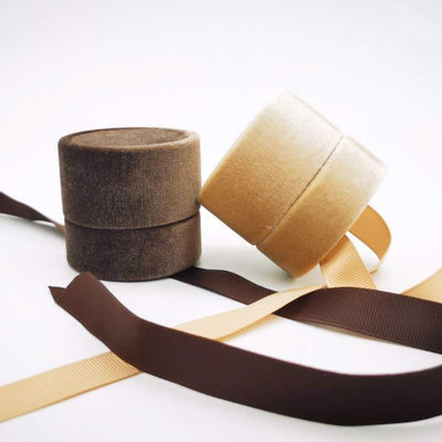 Buy Luxury Velvet Ring Box with Custom Logo and Flexible Size for Elegant Jewelry Storage online manufacture