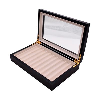 Buy Durable Glossy Spray Painting Wooden Pen Box with Custom Luxury Finish online manufacture