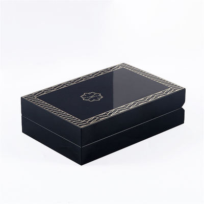 Buy Custom Logo Luxury Wooden Perfume Gift Box with Magnetic Closure and High-Gloss Lacquer Finish online manufacture