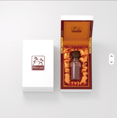 kupować Zamówienie Złota pieczęć Drukowane kwadratowe pudełko prezentów Perfumy Wyróżnione lakierowanie Błyskotliwe drewniane pudełko perfumy online manufacture