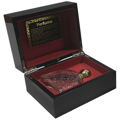 Buy Luxurious Lacquer Piano Finished Wooden Perfume Box Middle East Arabic Style online manufacture