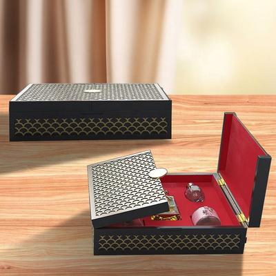 Mua Thức thơm Ả Rập tùy chỉnh cao sơn gỗ cửa hai trang trí hộp quà nước hoa online manufacture