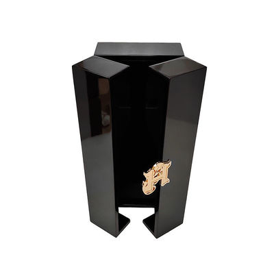 Buy Custom High Piano Lacquer 2 Doors Wooden Liquor Whiskey Wine Box online manufacture