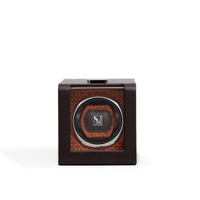 Buy Personalized Luxury Decorative Boxes Leather Wooden Automatic Watch Winder Case Durable online manufacture