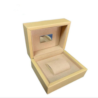 Buy Single Slot Watch Case Travel Leather Personalized Leather Watch Case FSC Certified online manufacture