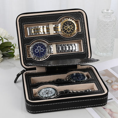 Buy High Durability Travel Watch Box With Velvet Lining High Durability For 8 Watches online manufacture