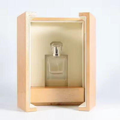 comprar Logotipo personalizado Caja de perfumes de madera sólida y caja de perfumes de madera con certificación FSC online manufacture