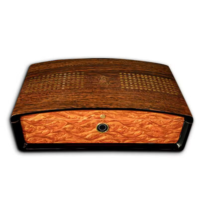 comprar Casilla de cigarro de madera sólida grabada con láser B2B Suministro a granel con personalización del logotipo online manufacture