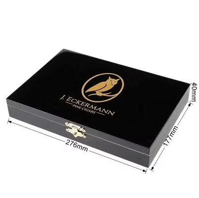 kopen Hoge Kwaliteit Grote Capaciteit Luxe Spaanse Ceder Houten Sigarenkoker online manufacture